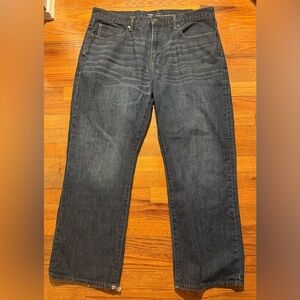 Classic Gap Men's Dark Wash Jeans - Blue